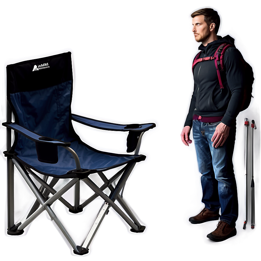 Adjustable Camping Chair Png Xuk PNG image