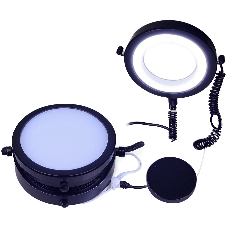 Adjustable Color Temperature Ring Light Png 06122024 PNG image