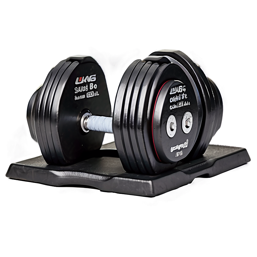 Adjustable Dumbbell Set Png 05252024 PNG image