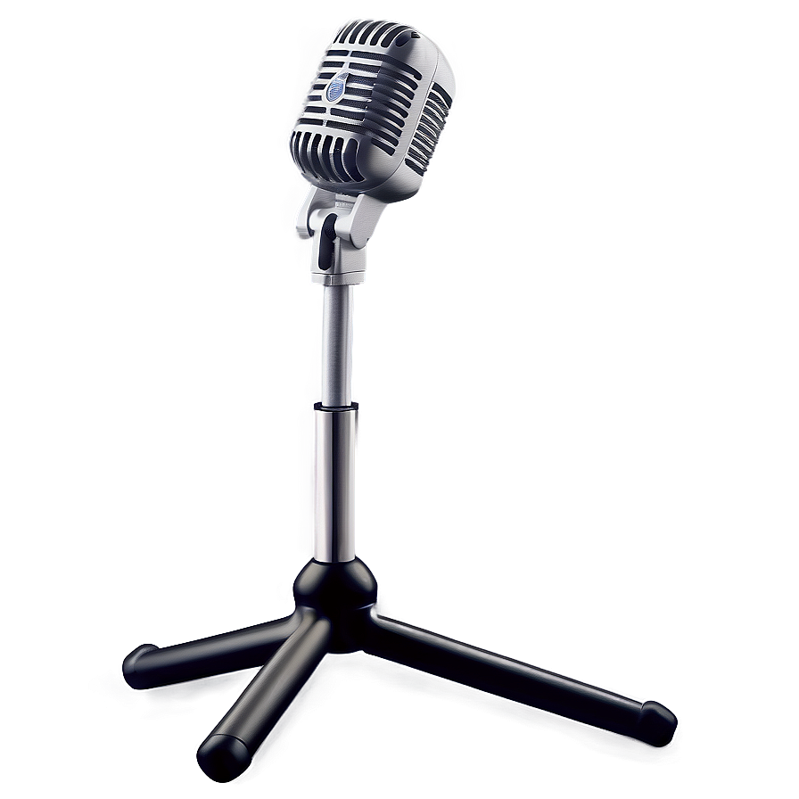 Adjustable Height Microphone On Stand Png 85 PNG image