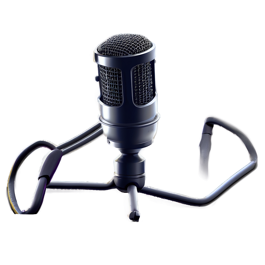 Adjustable Podcasting Mic Png 06122024 PNG image