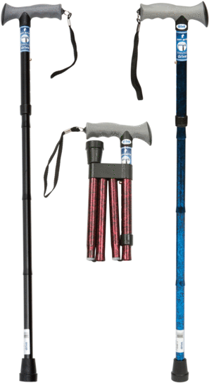 Adjustable Walking Sticks Variety PNG image