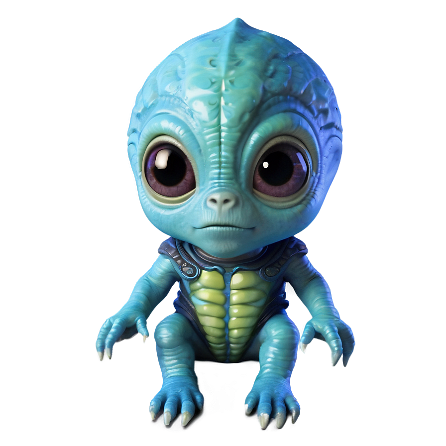 Adorable Alien Baby Png Wsq79 PNG image