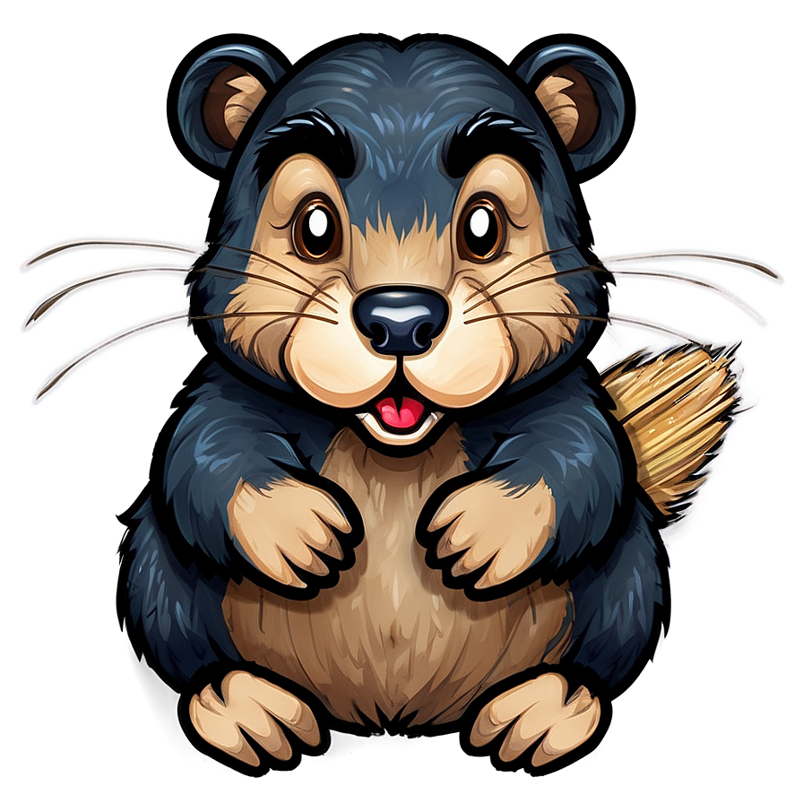 Adorable Beaver Mascot Png 65 PNG image