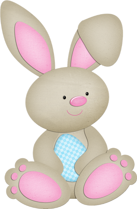 Adorable Cartoon Bunny PNG image