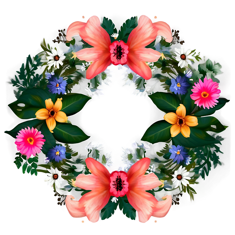 Adorable Floral Design Png Dnr PNG image