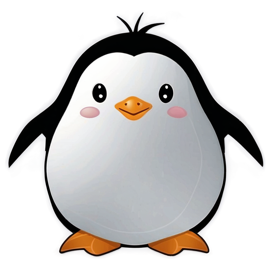 Adorable Penguin Png 82 PNG image