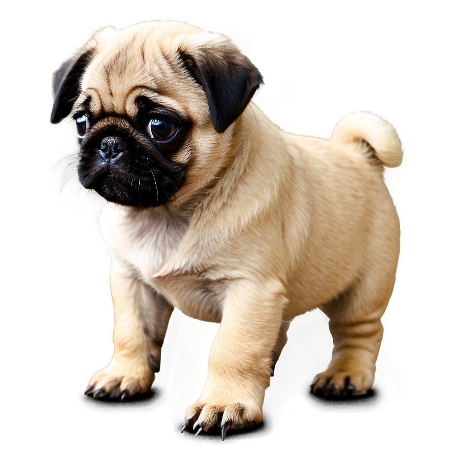 Adorable Pug Puppy Png 70 PNG image