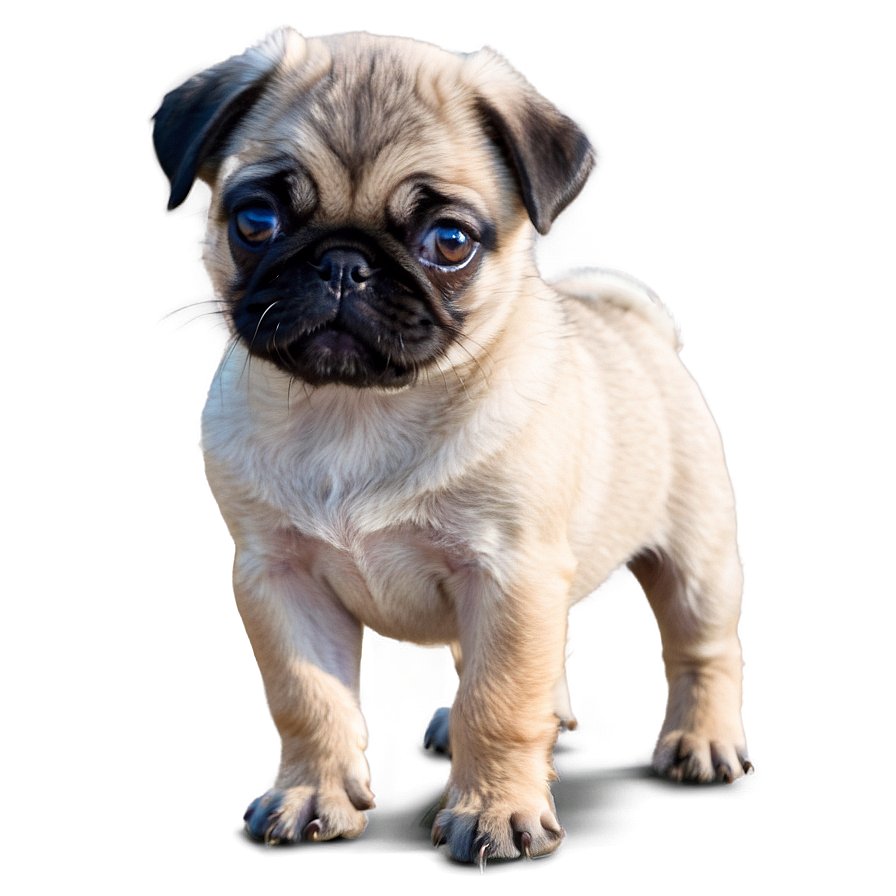 Adorable Pug Puppy Png Ers93 PNG image