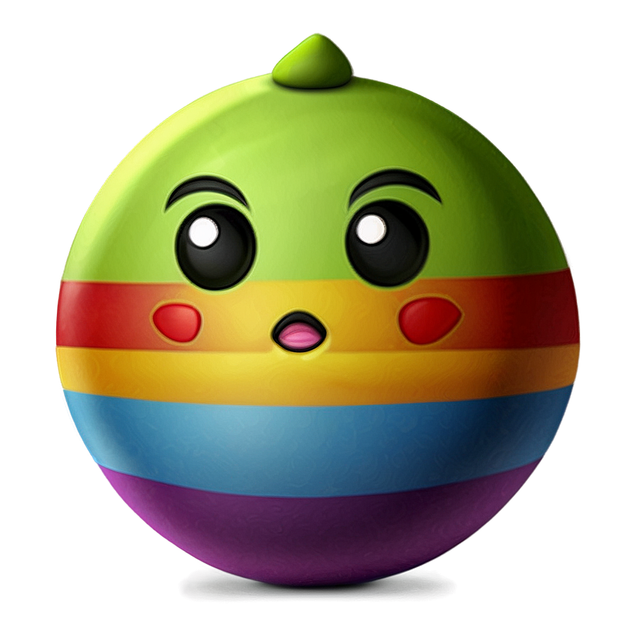 Adorable Rainbow Emoji Png Bcv9 PNG image