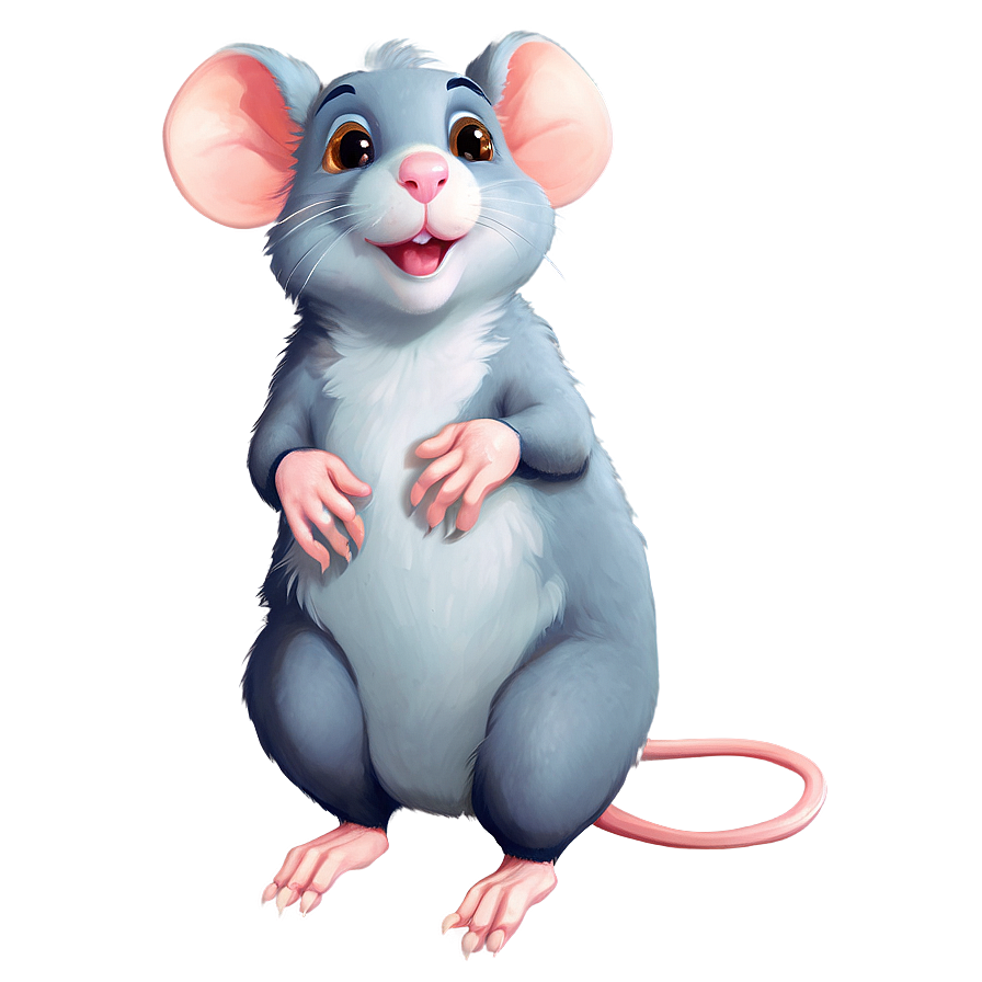 Adorable Rat Character Png 63 PNG image