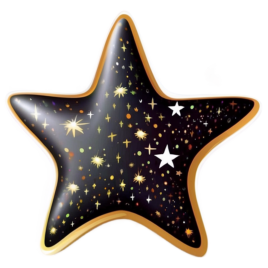 Adorable Star Illustration Png Fnf PNG image