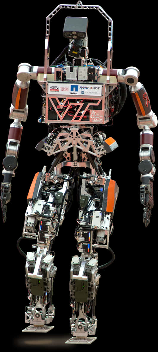 Advanced Humanoid Robot Isolated PNG image