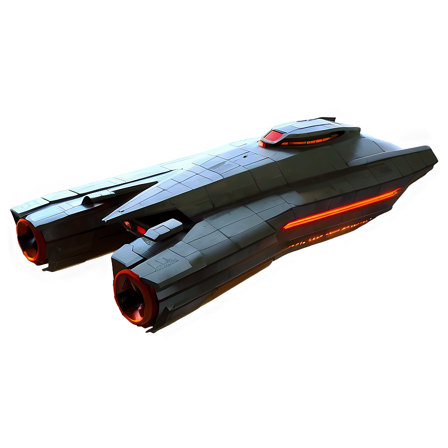 Advanced Starship Model Png 06202024 PNG image