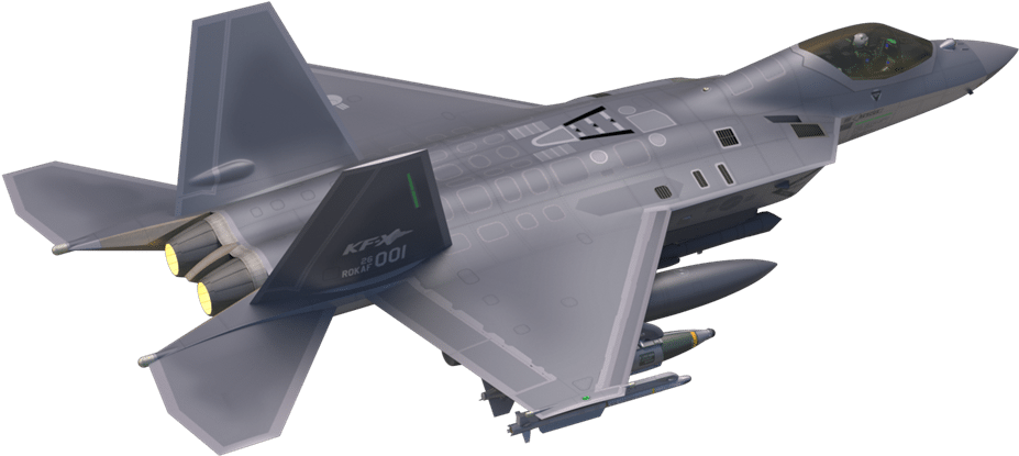 Advanced Stealth Jet Fighter K F X PNG image