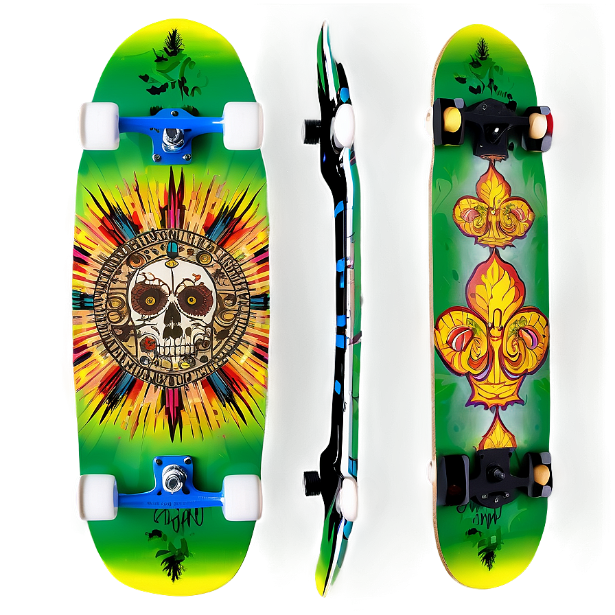 Adventure Inspired Skateboard Deck Png 11 PNG image