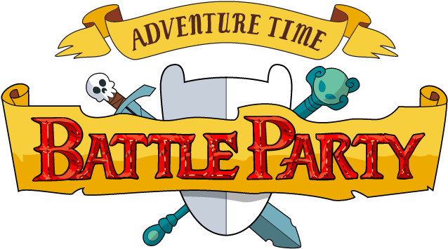 Adventure_ Time_ Battle_ Party_ Logo PNG image