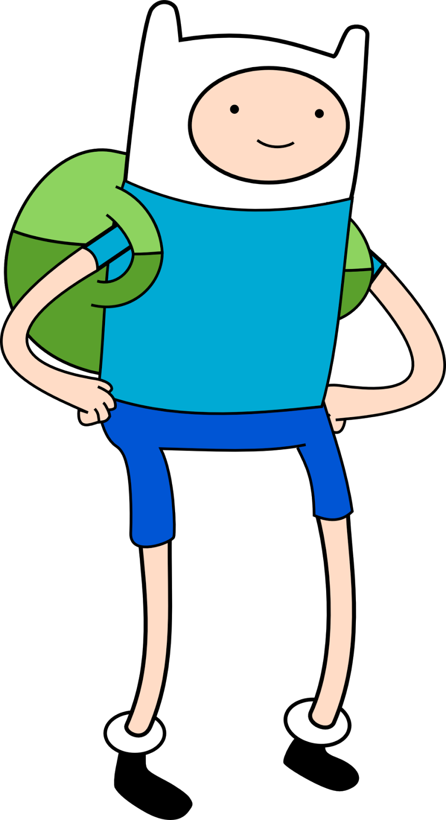 Adventure Time Character Standing PNG image