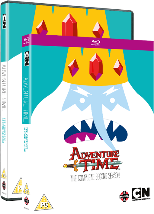 Adventure Time Season2 Bluray Cover PNG image