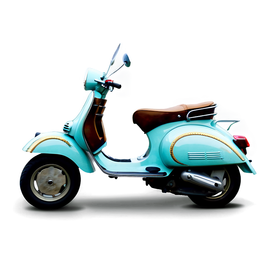 Adventure Vespa With Luggage Png 06252024 PNG image