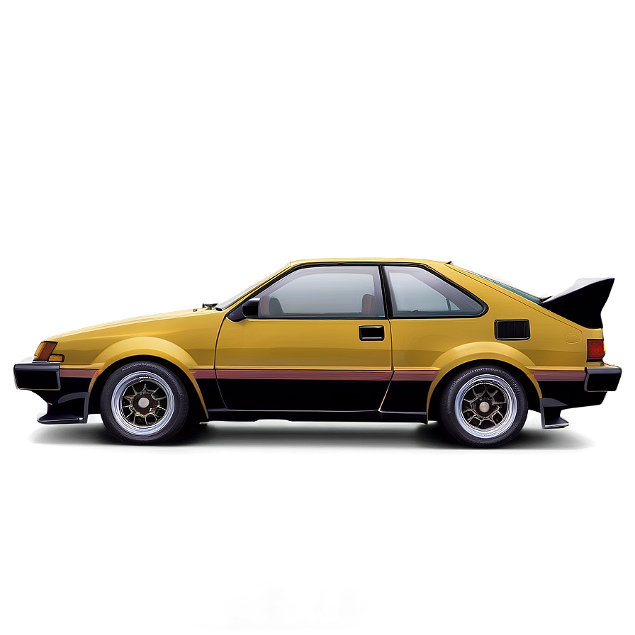 Ae86 Classic Car Png Ctl PNG image