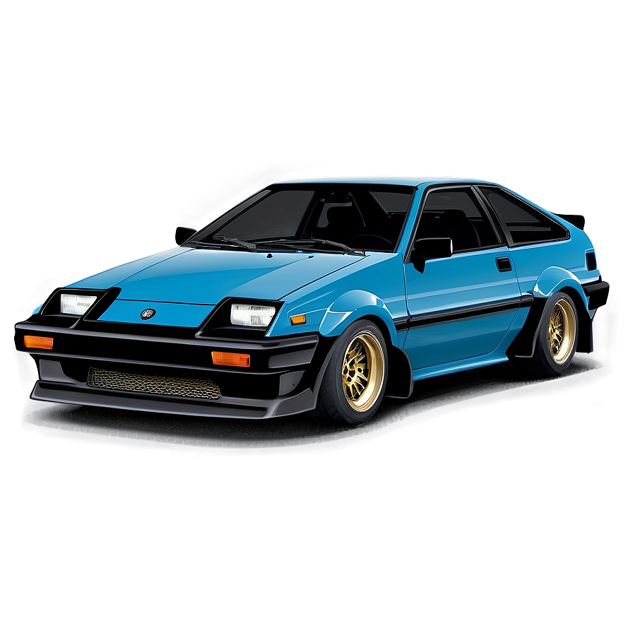 Ae86 Compact Car Png 06242024 PNG image