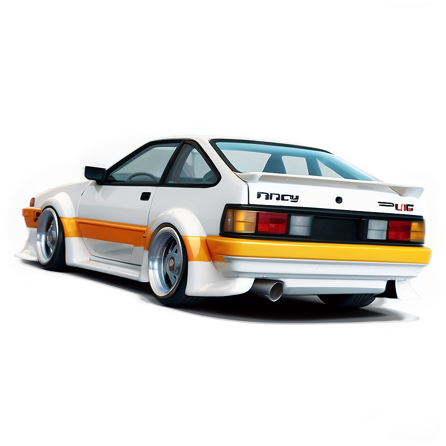 Ae86 Track Car Png 06242024 PNG image