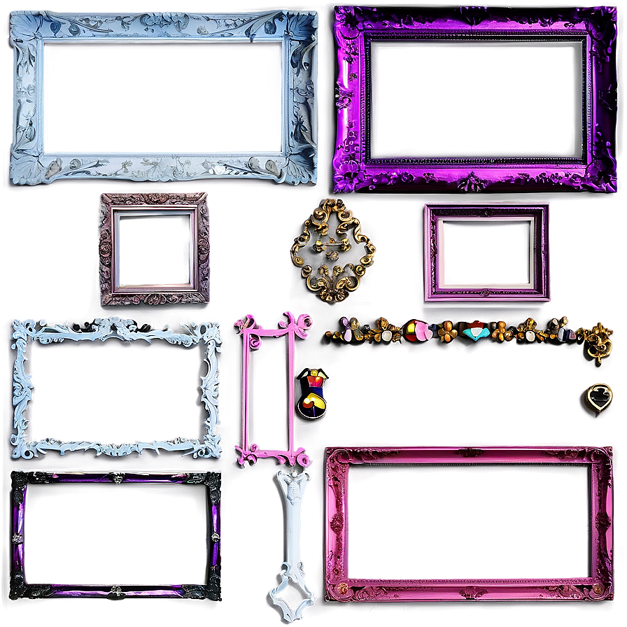 Aesthetic Frame Collection Png 06272024 PNG image