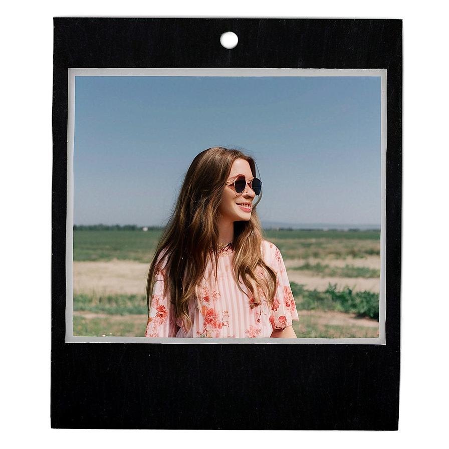 Aesthetic Polaroid Frame Template Png 38 PNG image