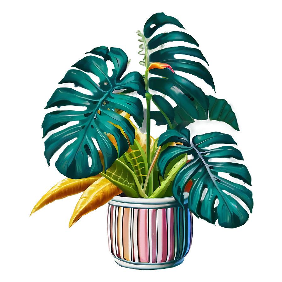 Aesthetic Tropical Plant Png 29 PNG image