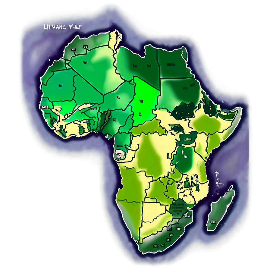 Africa Map During Colonial Times Png 06272024 PNG image