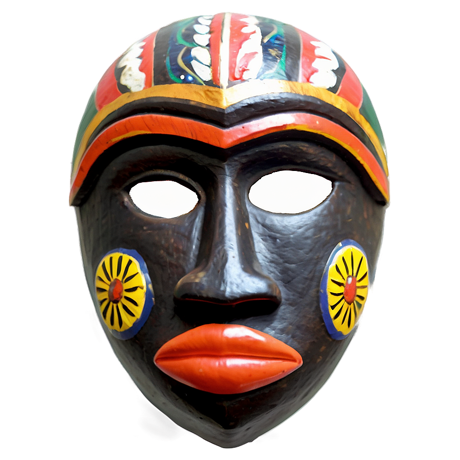 African Tribal Mask Png Jbg PNG image