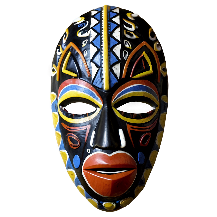 African Tribal Mask Png Tev PNG image