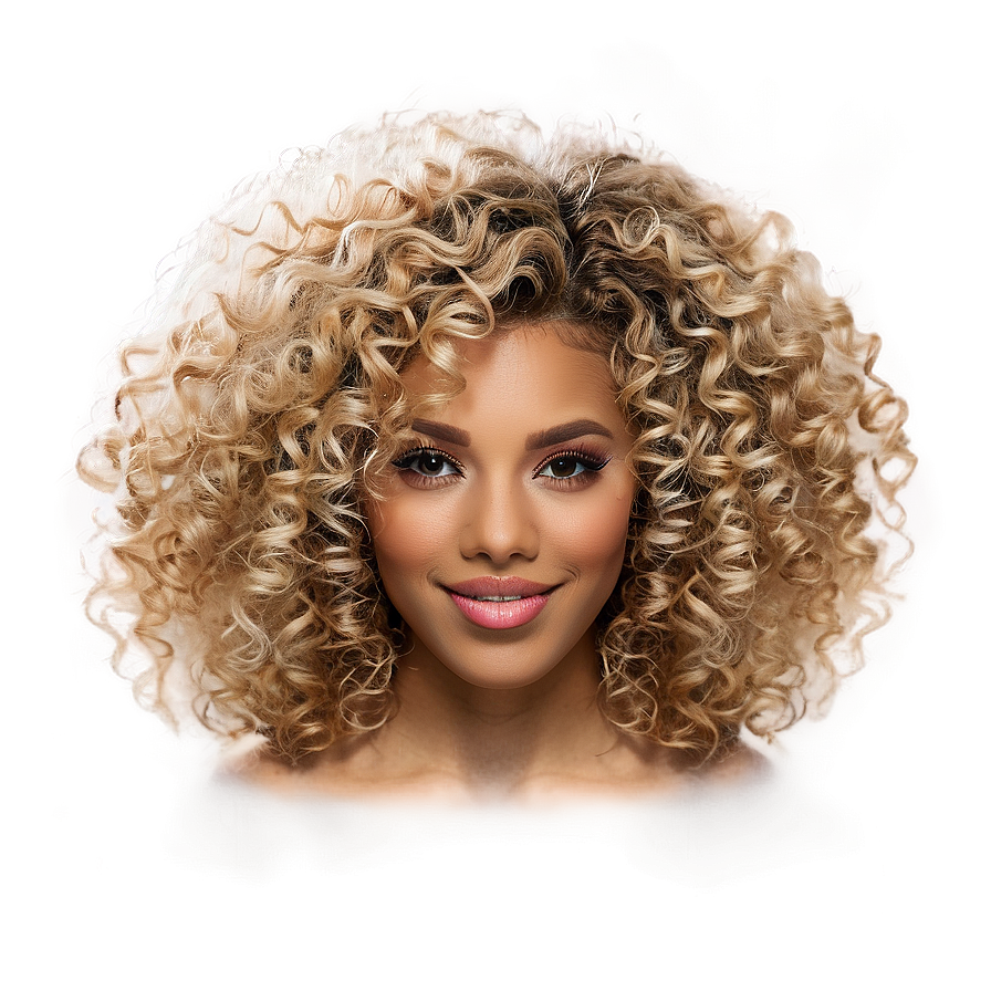 Afro Curly Hair Texture Png Wxr16 PNG image