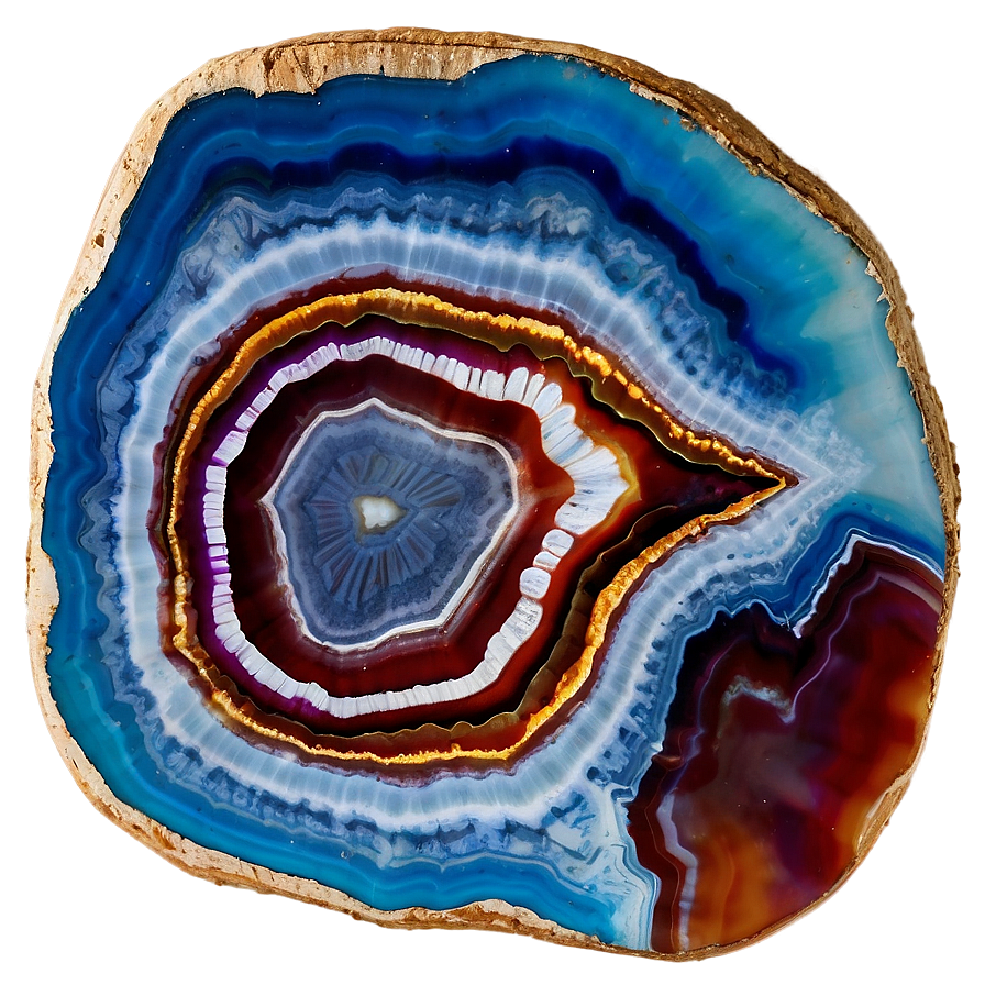 Agate Gemstone Coaster Png 17 PNG image