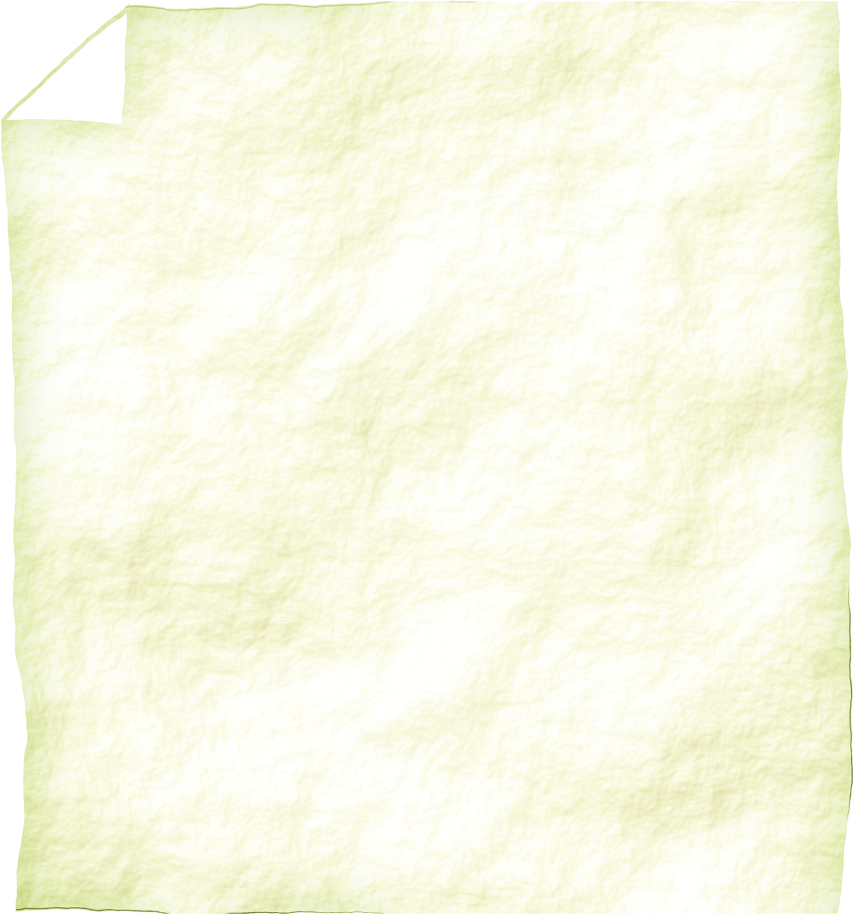 Aged Yellow Note Paper Texture PNG image