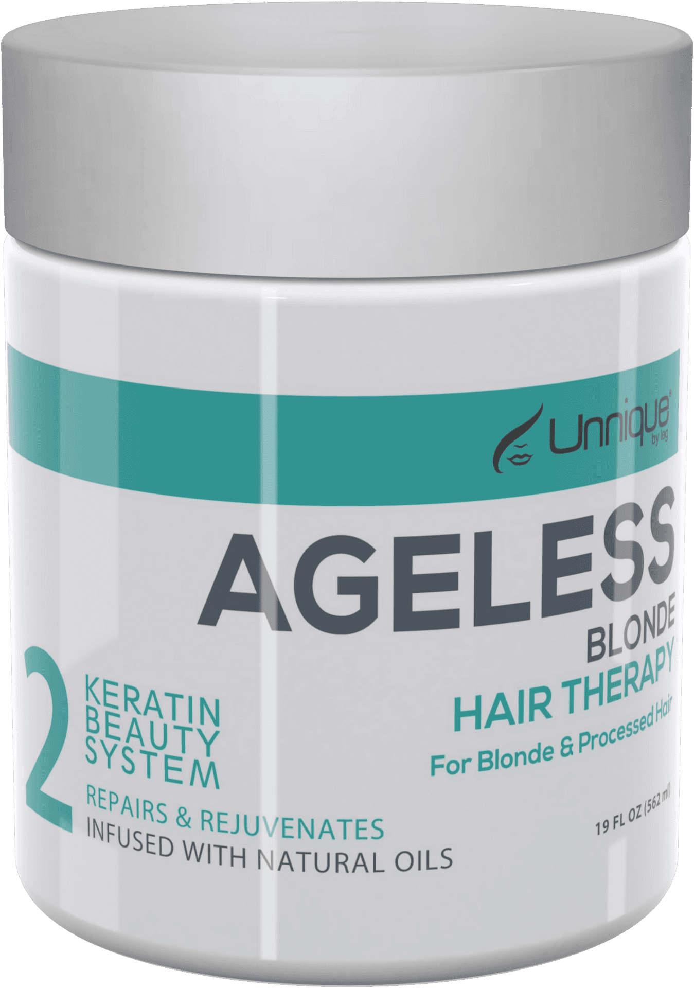 Ageless Blonde Hair Therapy Product PNG image