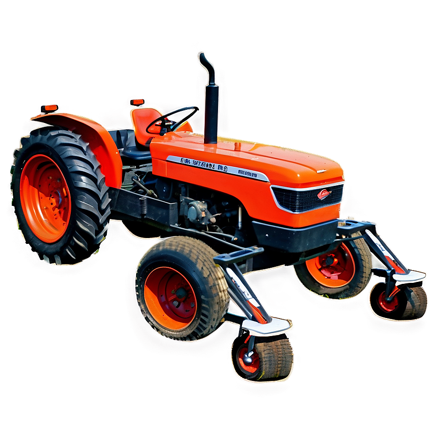 Agricultural Tractor Png Vst49 PNG image