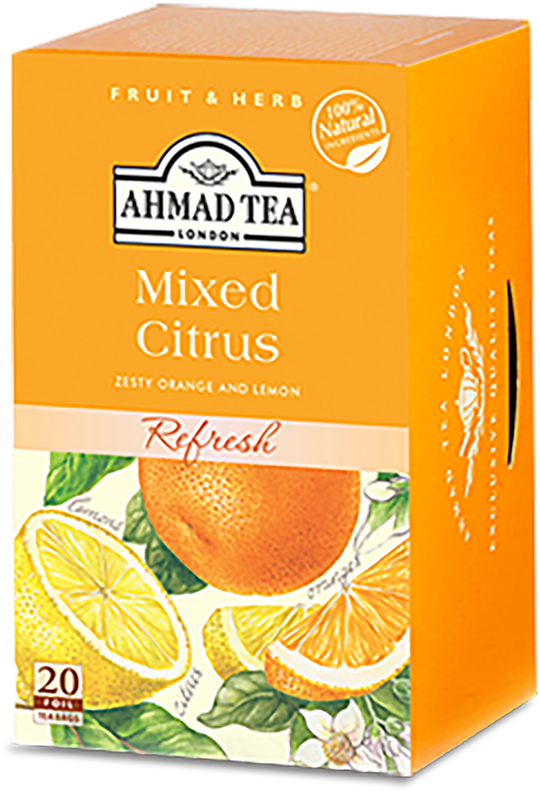 Ahmad Tea Mixed Citrus Box PNG image