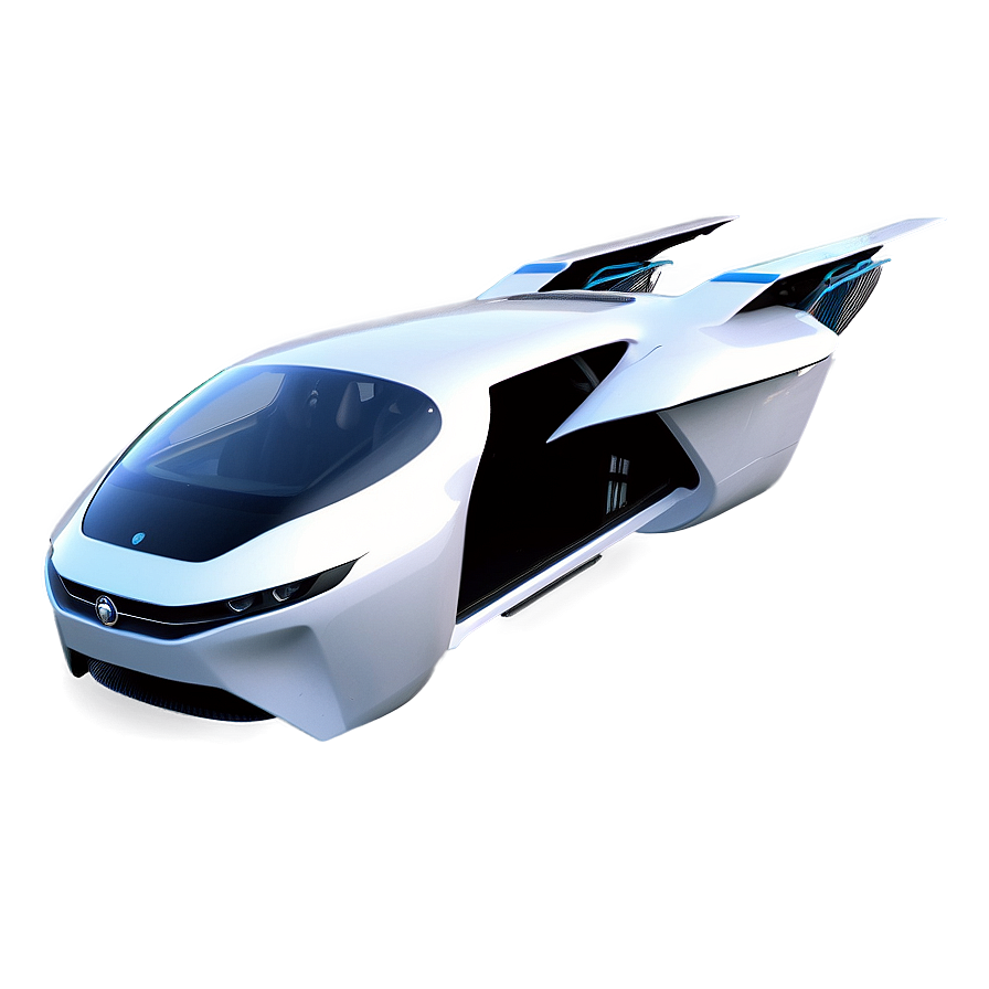 Ai-driven Flying Car Png 06202024 PNG image