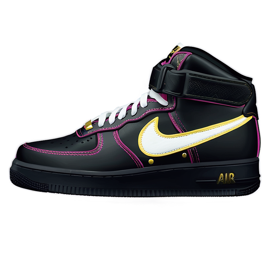 Air Force 1 Basketball Shoe Png Lta47 PNG image