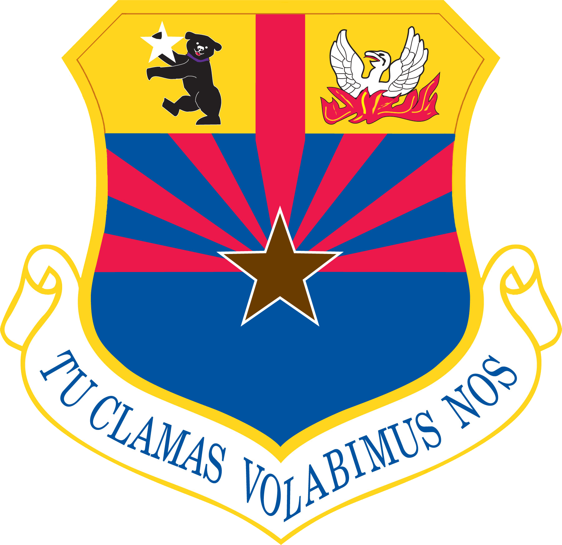 Air_ Force_ Crest_with_ Motto PNG image