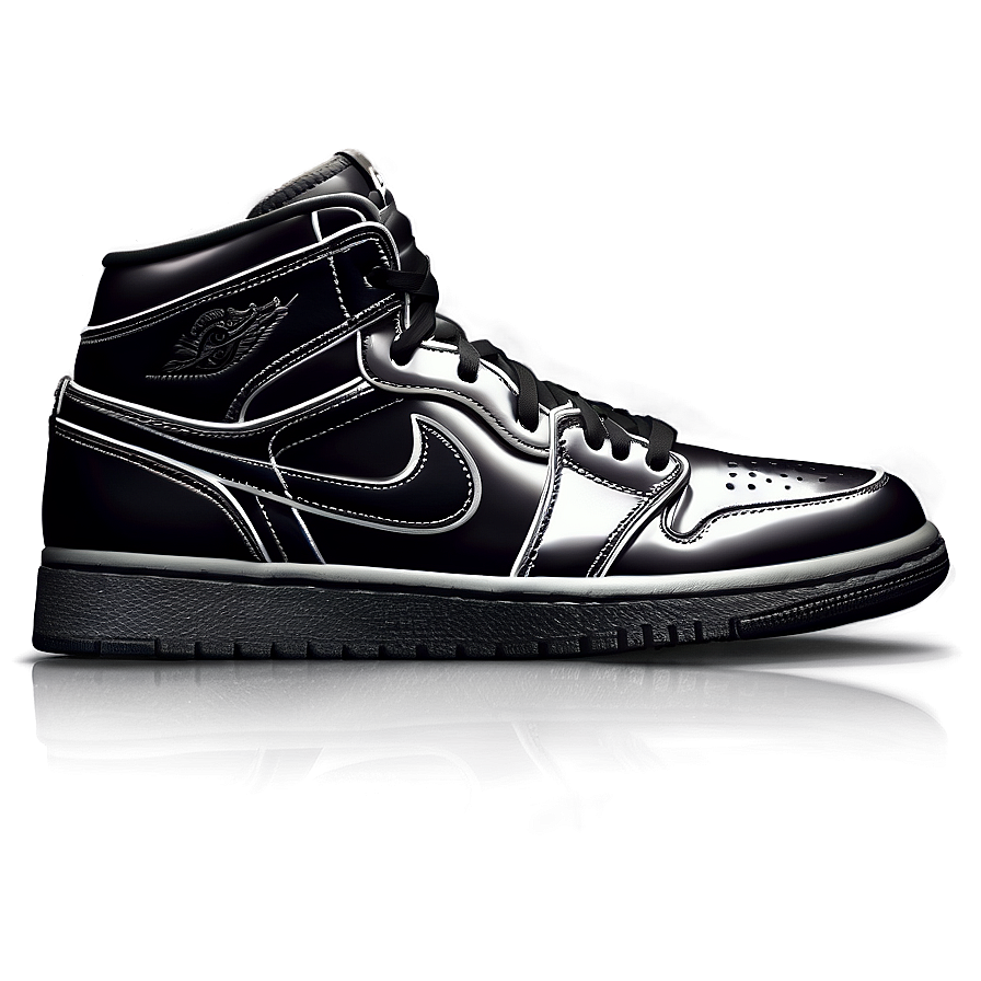 Air Jordan 1 Cyber Monday Edition Png Gkr96 PNG image