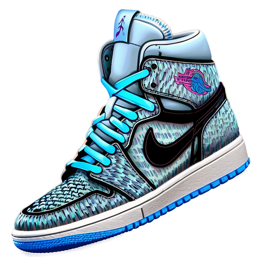 Air Jordan 1 Flyknit Texture Png Sqp PNG image