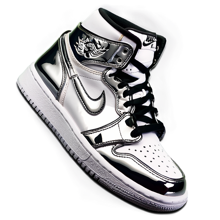 Air Jordan 1 Metallic Accents Png Vjc56 PNG image