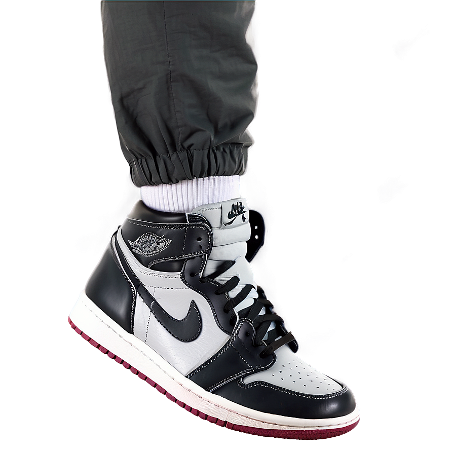 Air Jordan 1 Shadow Grey Png 49 PNG image