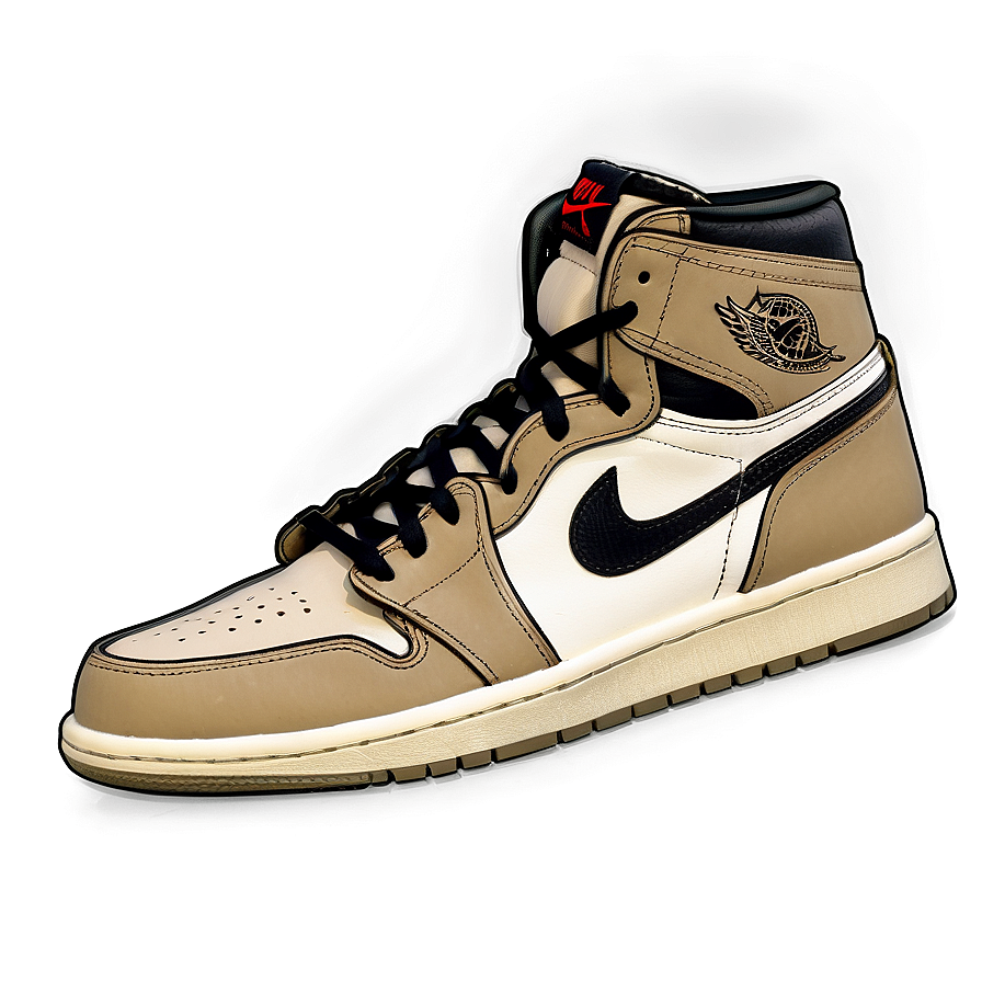 Air Jordan 1 Travis Scott Edition Png Nhl PNG image