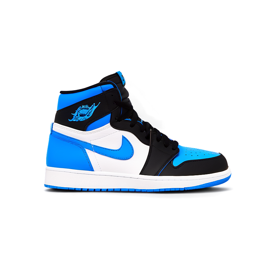 Air Jordan 1 University Blue Png Oox10 PNG image