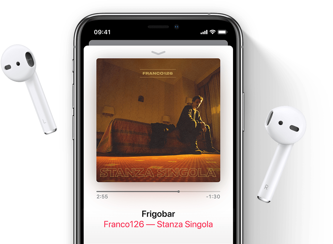 Air Podsandi Phone Music Experience PNG image