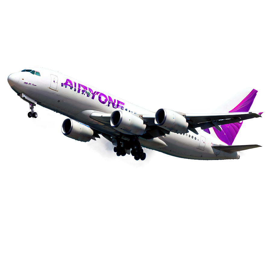 Airplane Departure Png Hbf84 PNG image